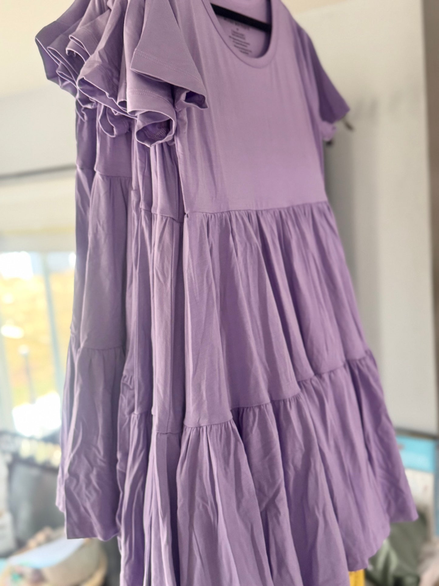 Amethyst Bamboo Twirl Dress