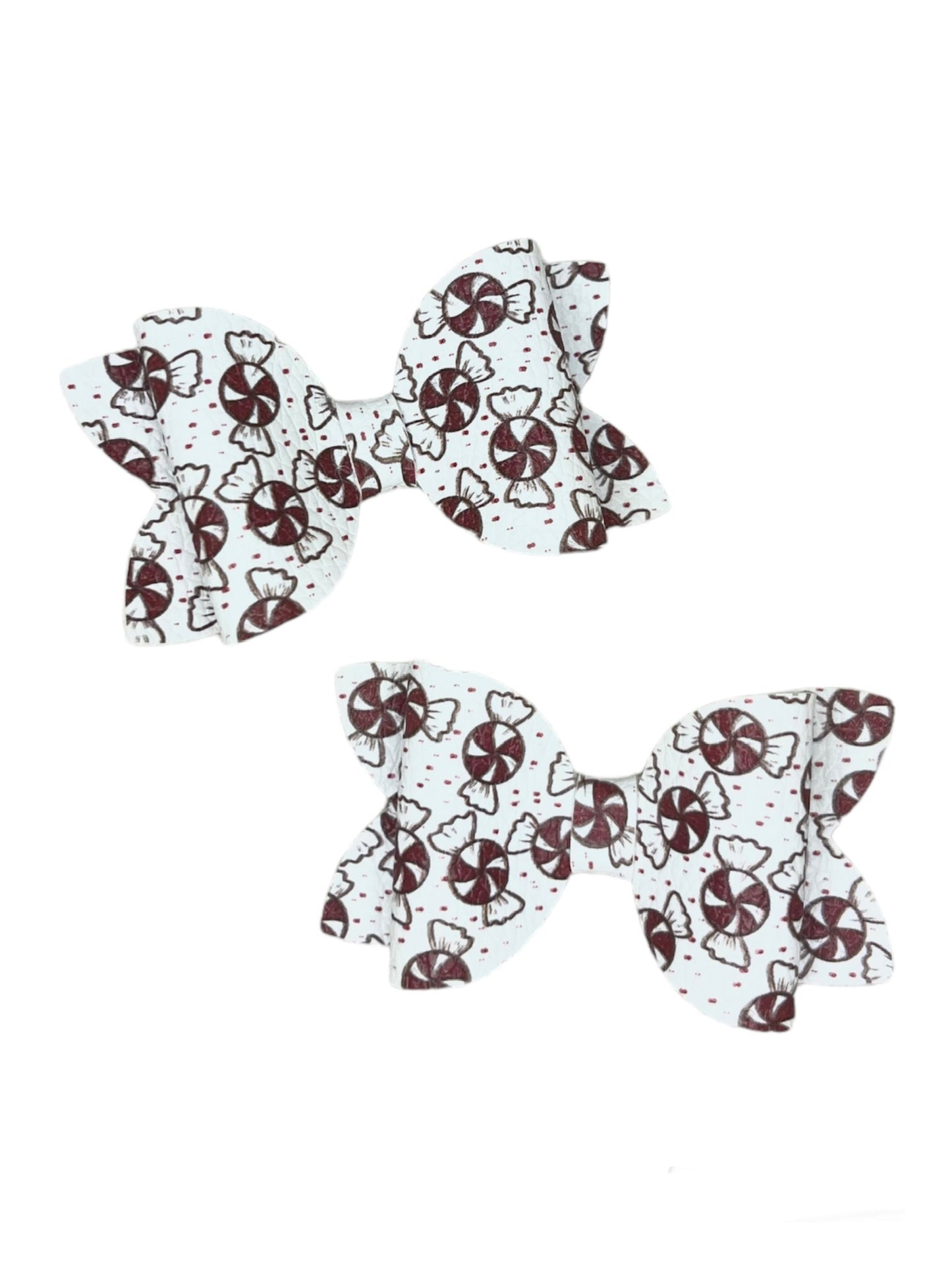 Peppermint Pigtail Bows!
