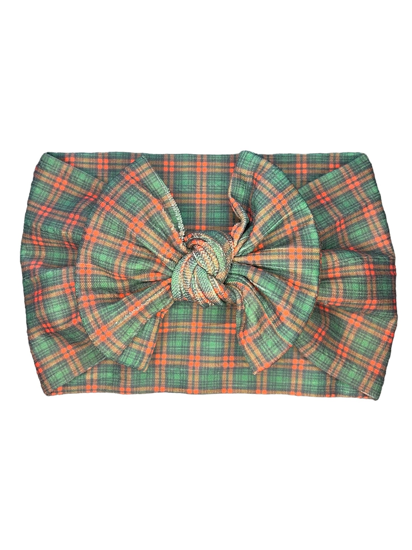 Tartan Cable Knit Headband!