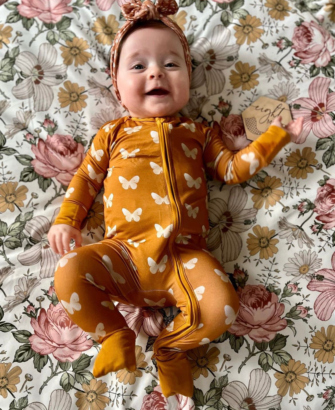 Blissful Butterfly Bamboo Sleeper