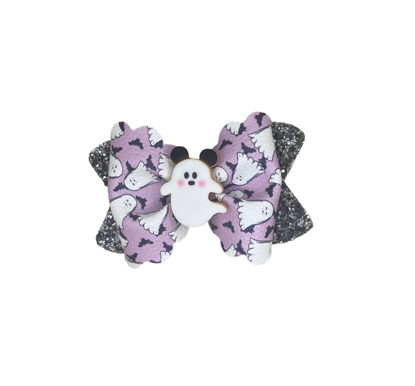 Ghost Scalloped Bow!