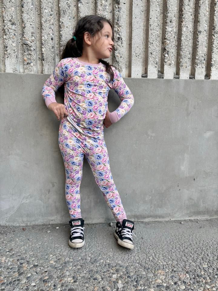 Peonies 2 Piece Sleepwear Set