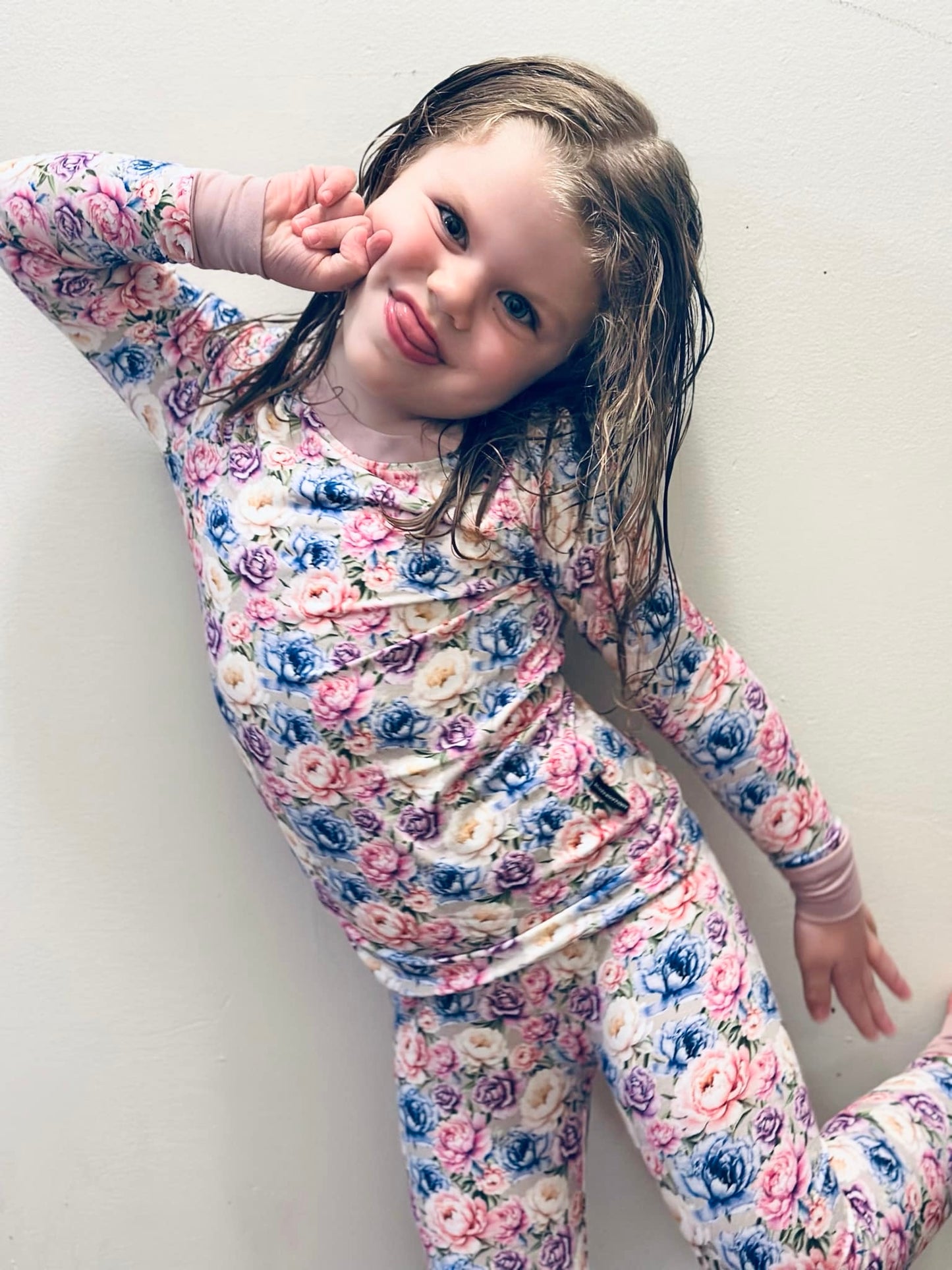 Peonies 2 Piece Sleepwear Set