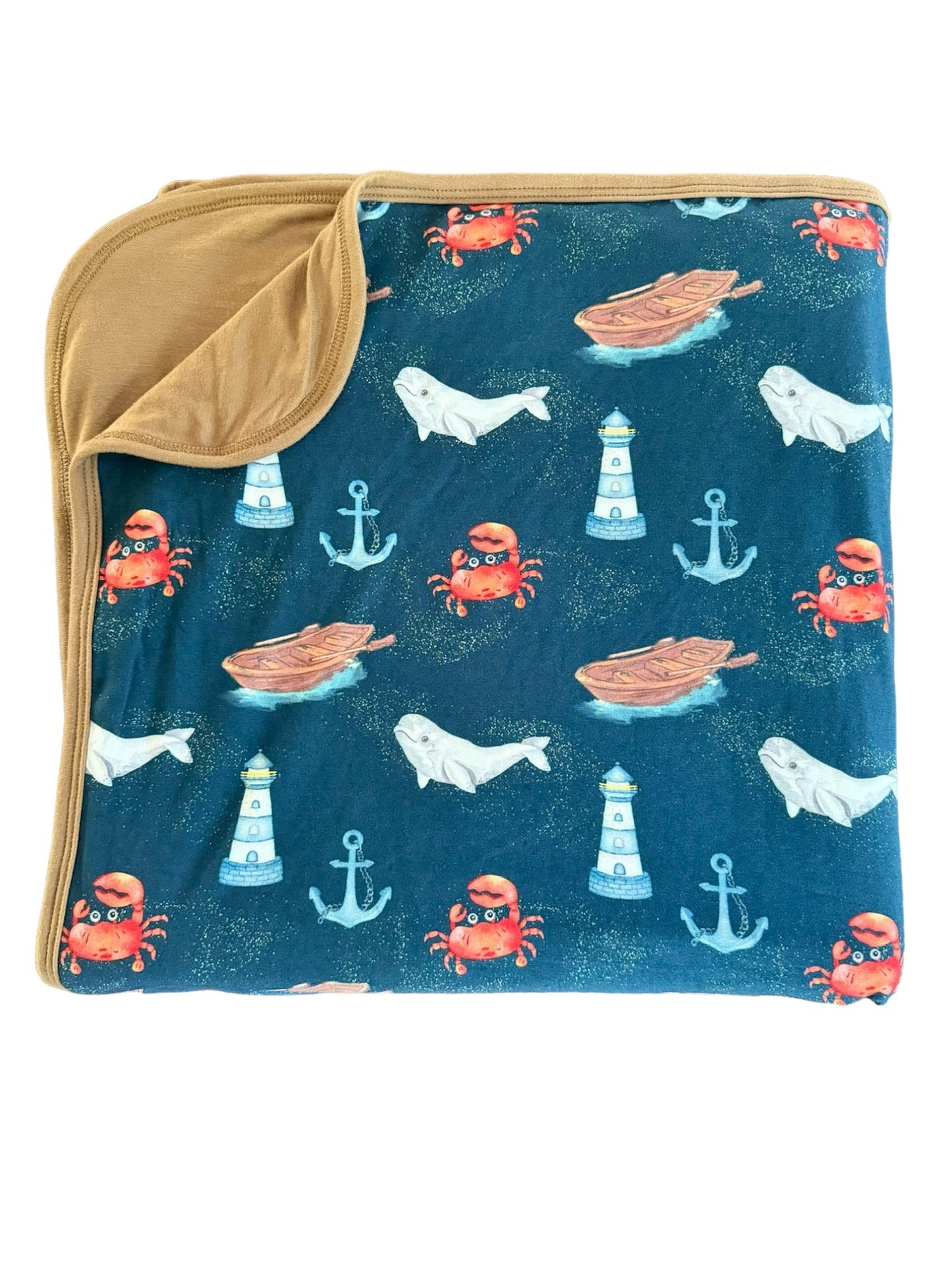 Ocean Pals Bamboo Blanket