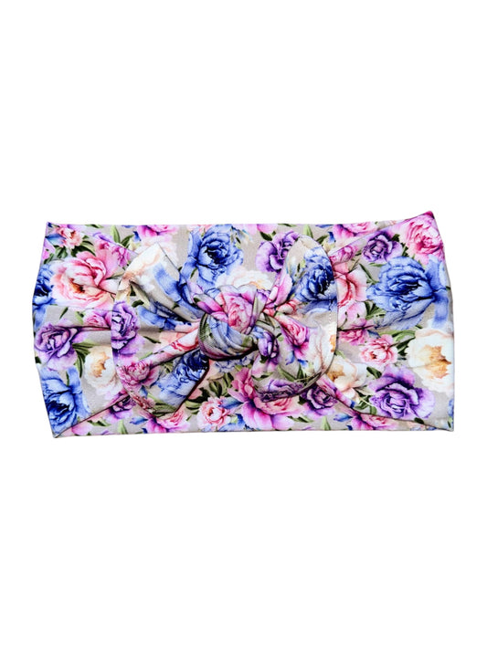 Peonies Bamboo Headband