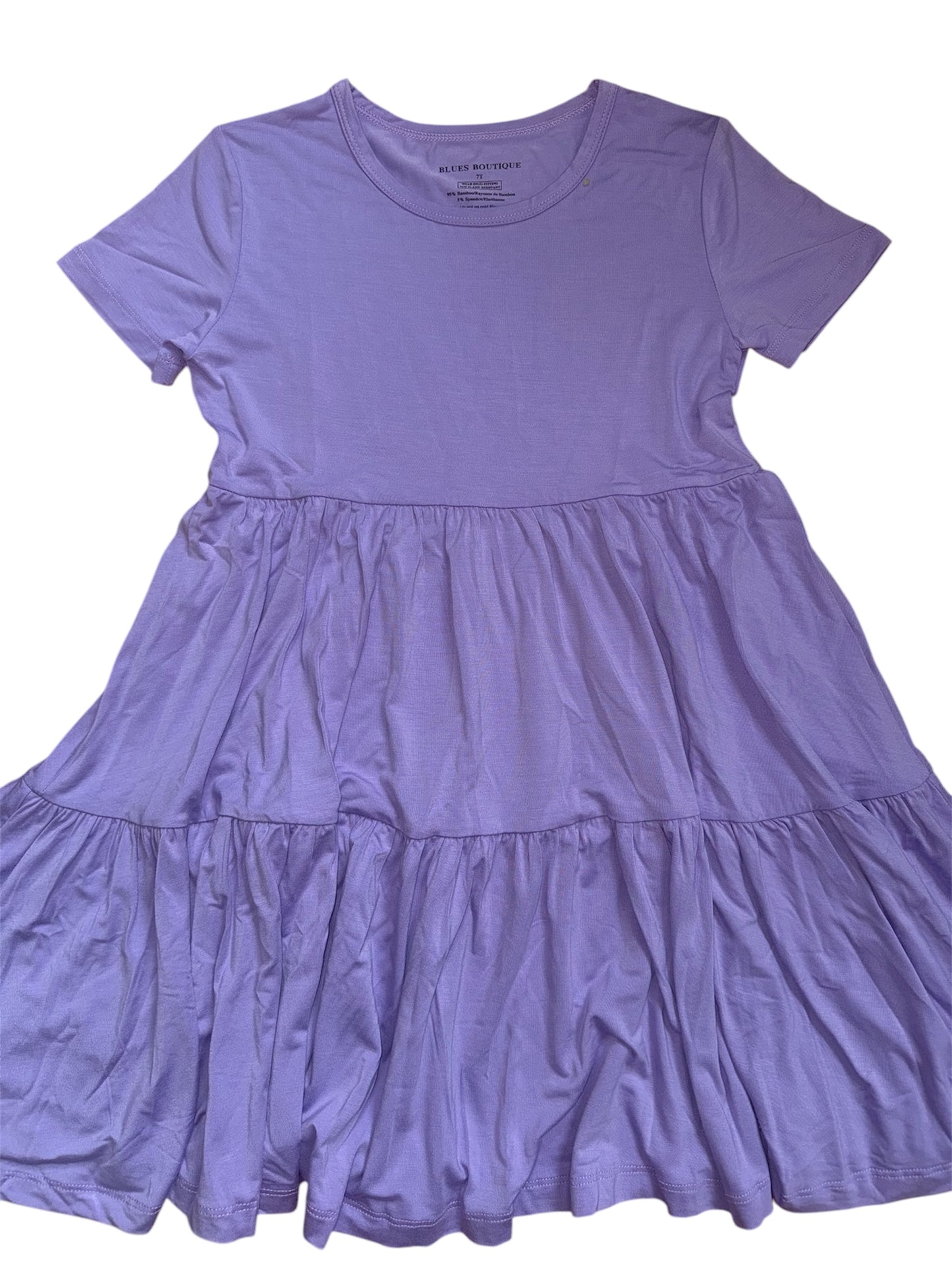 Amethyst Bamboo Twirl Dress