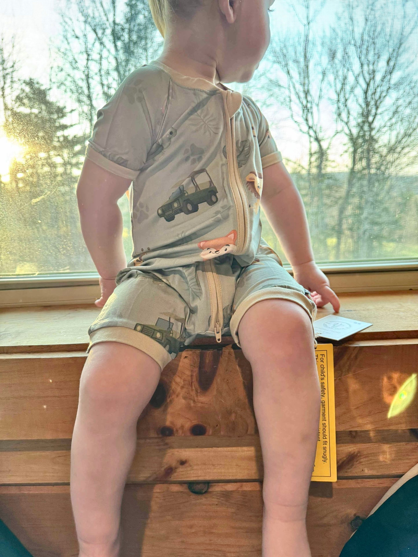Blues Safari Bamboo Shortie
