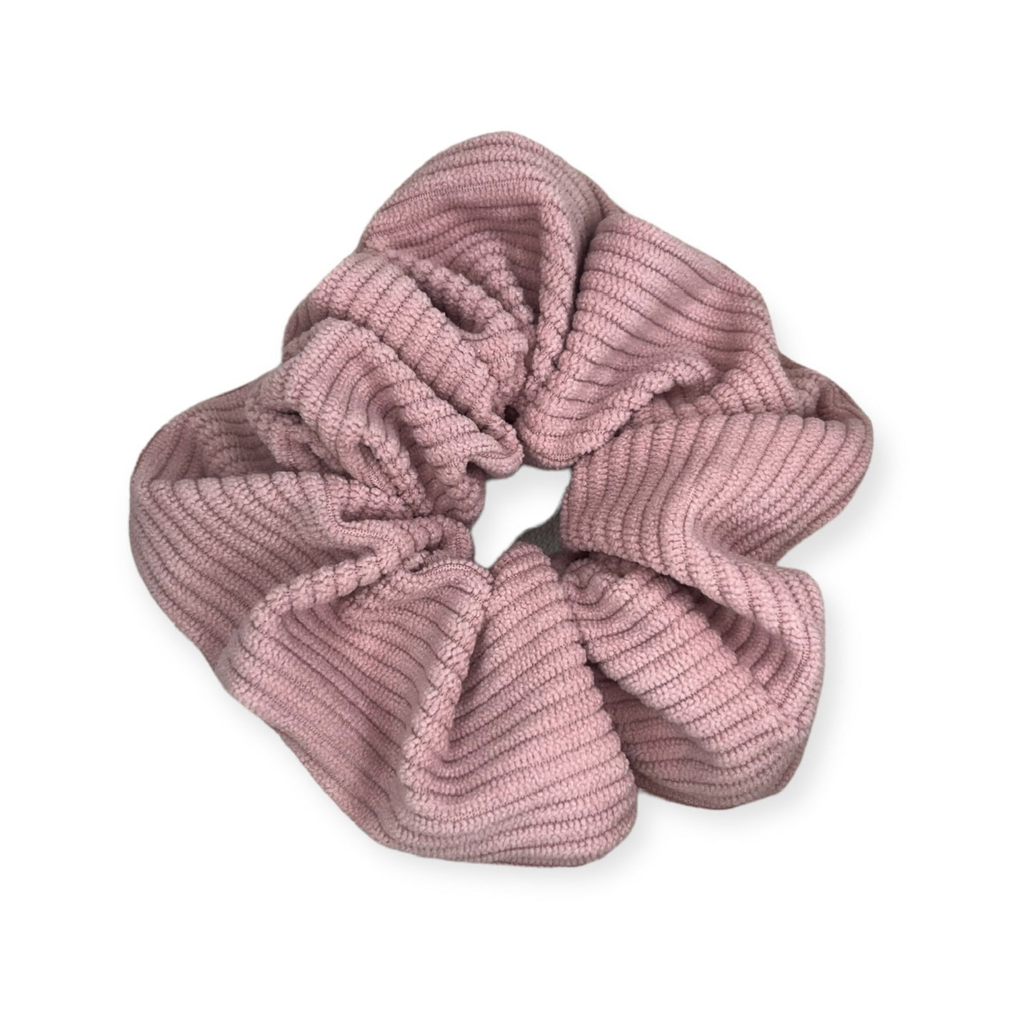 Valentine's Day Scrunchies - Pink Corduroy