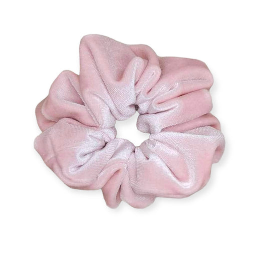 Valentine's Day Scrunchie - Pink Velvet