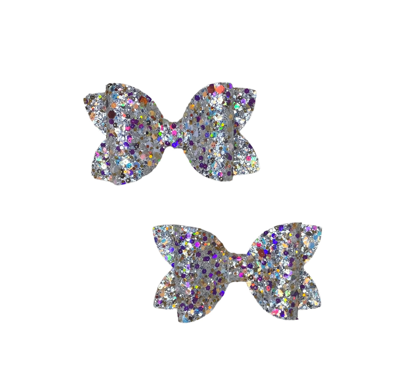 Halloween Glitter Pigtail Bows!