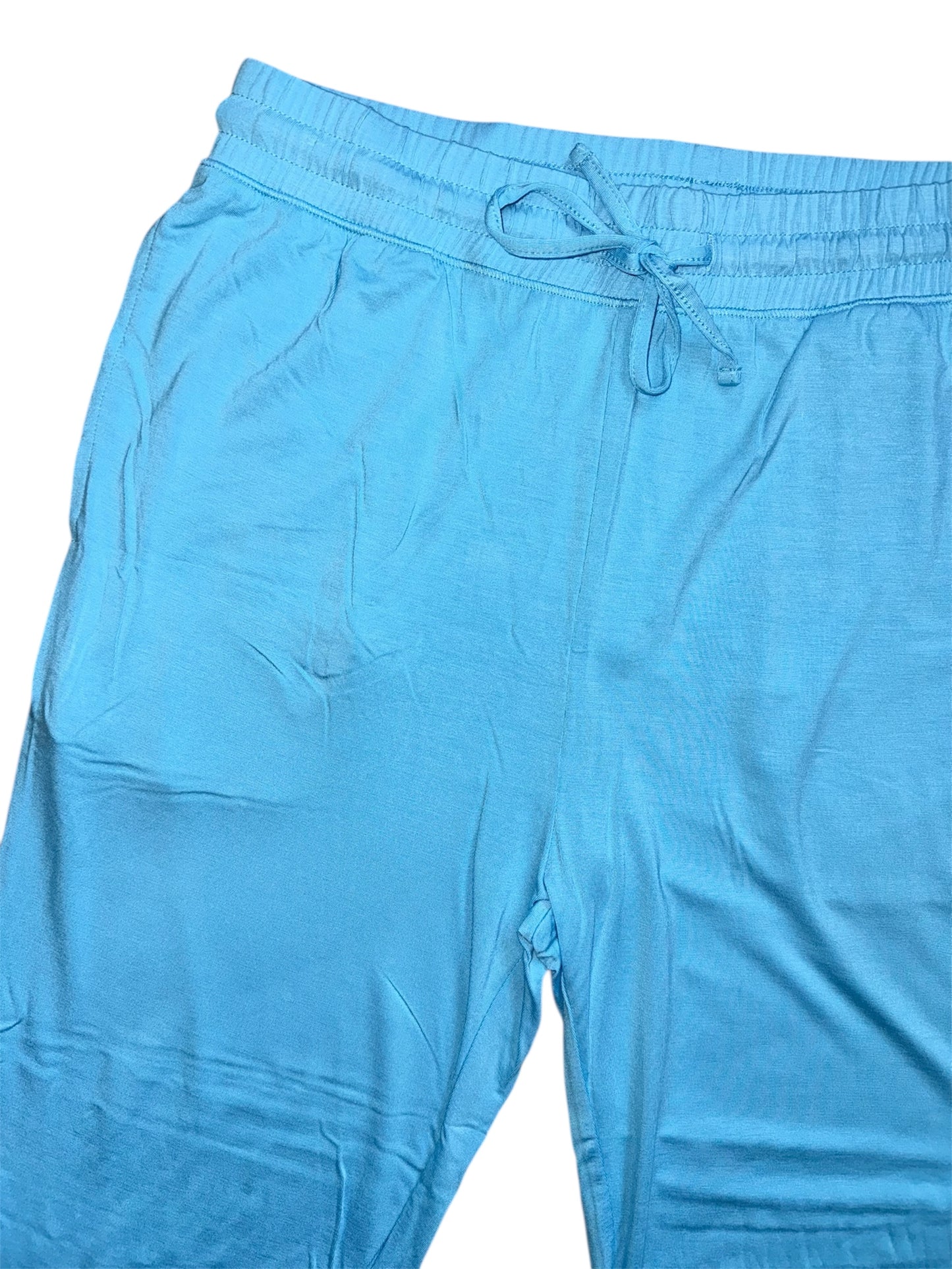 Ocean Blue Adult Bamboo PJ Bottoms