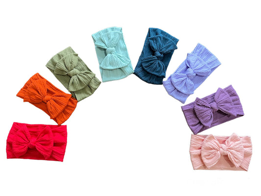 Cable Knit Headbands - Solids!